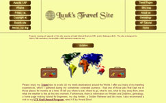 Luuk's Travel Site