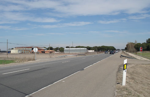 Residuos en la N-601 PK 158.6