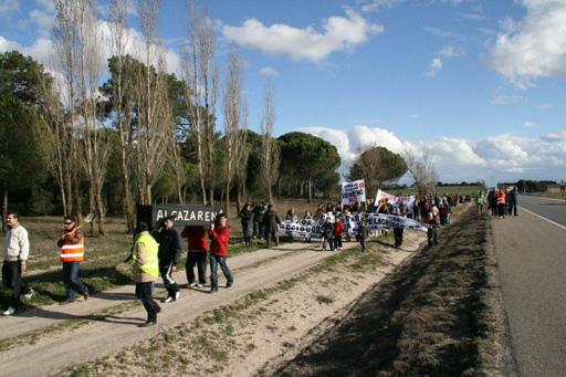 Protesta contra residuos el 2010-04-03