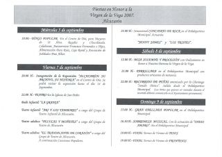 Virgen de la Vega 2007