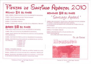 Fiestas de Santiago 2010