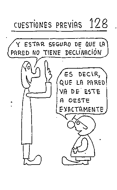 Cuestiones previas 04 del reloj vertical