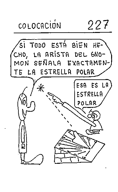 Colocación 04 del reloj inclinado