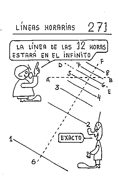 Líneas horarias 09 del reloj occidental