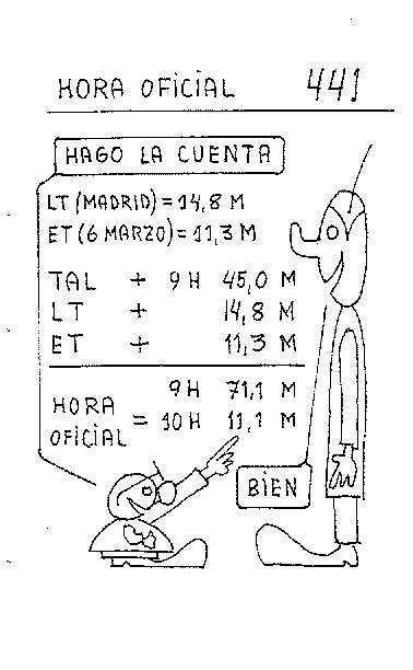 Hora legal 08 de De hora solar a oficial