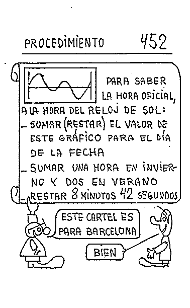 Procedimiento 06 de Hora oficlal con reloj de sol
